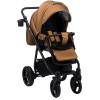 Коляска 2 в 1 Adamex Barcelona кожа 100% Y230