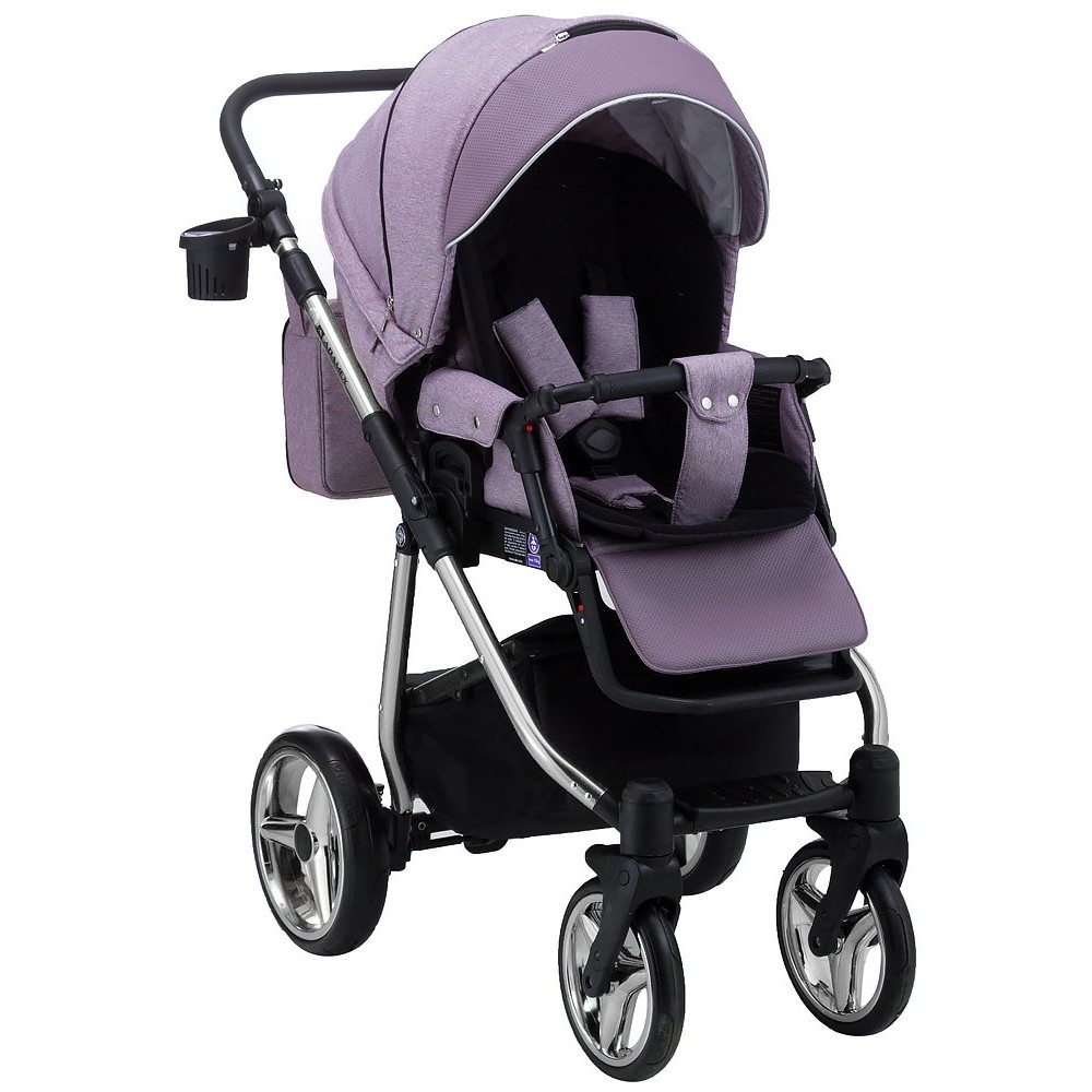 Коляска 2 в 1 Adamex Barcelona Polar (Chrome) BR427