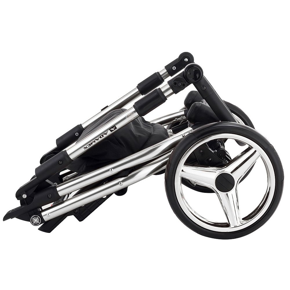 Коляска 2 в 1 Adamex Barcelona Polar (Chrome) BR427