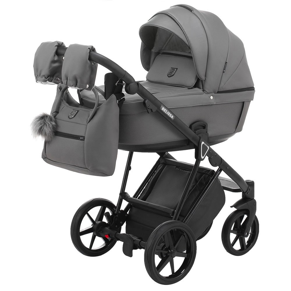 Коляска 2 в 1 Adamex Belissa ECO кожа 100% SA-4
