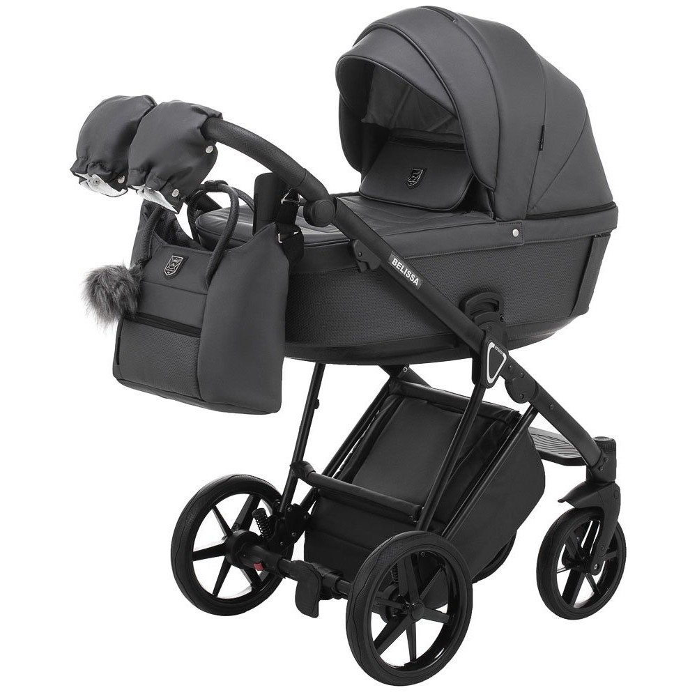 Коляска 2 в 1 Adamex Belissa ECO кожа 100% SA-5