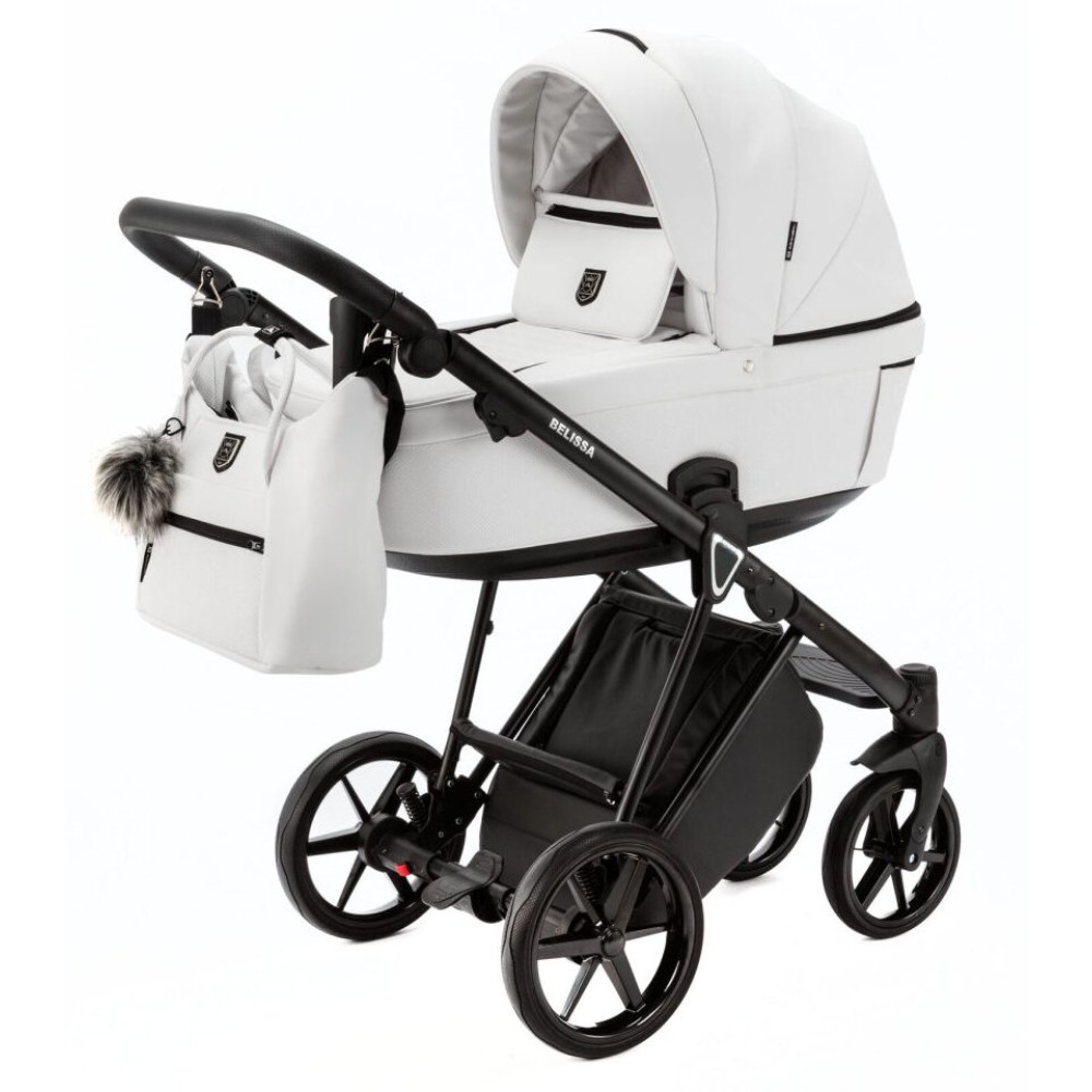 Коляска 2 в 1 Adamex Belissa ECO кожа 100% SA-1