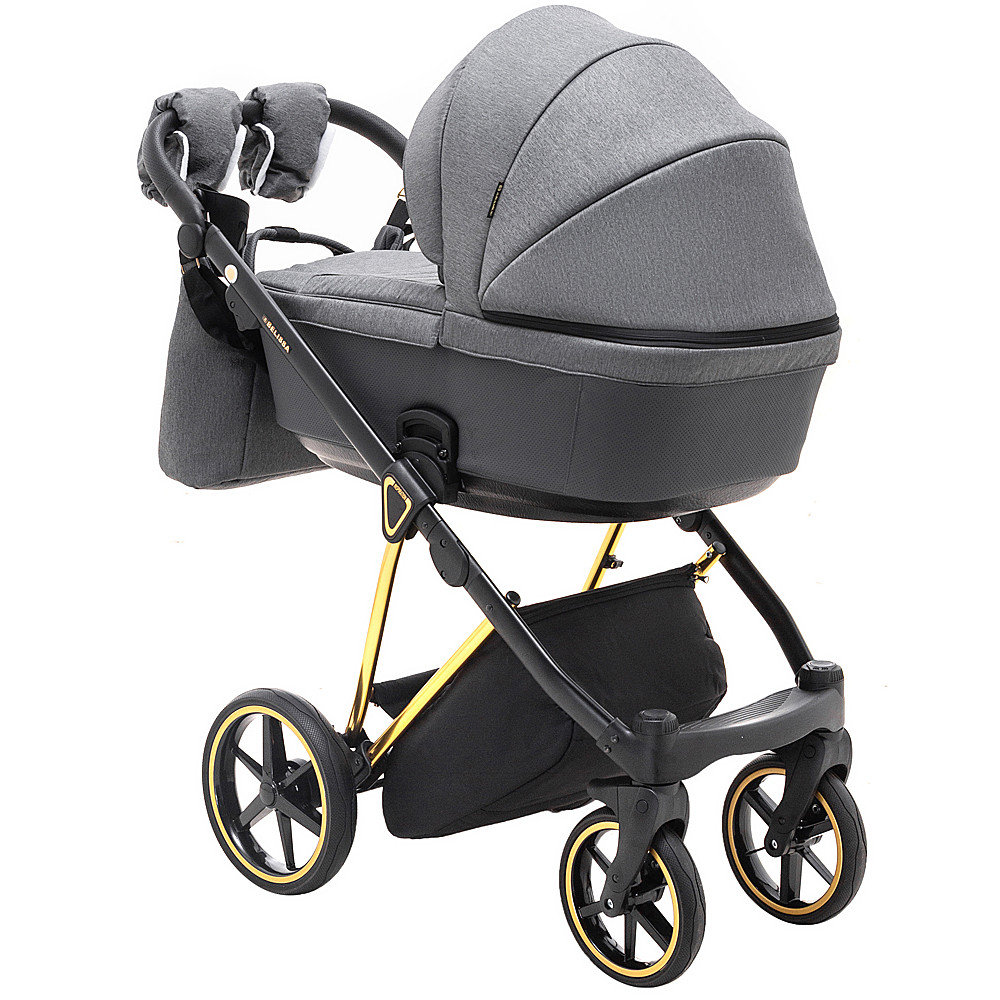 Коляска 2 в 1 Adamex Belissa Special Edition PS-608 графит