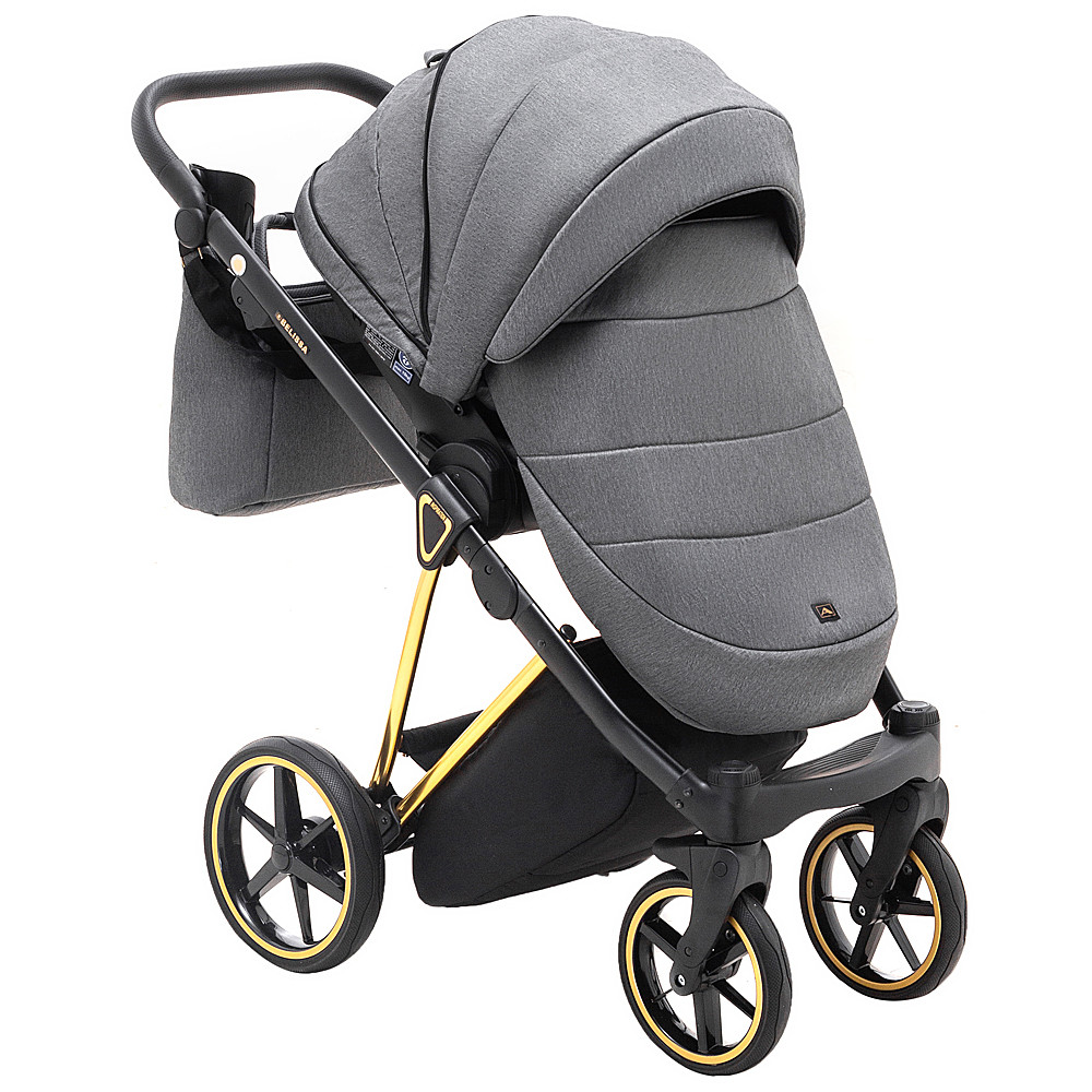 Коляска 2 в 1 Adamex Belissa Special Edition PS-608 графит