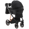 Коляска 2 в 1 Adamex Belissa Special Edition PS-571 чёрный