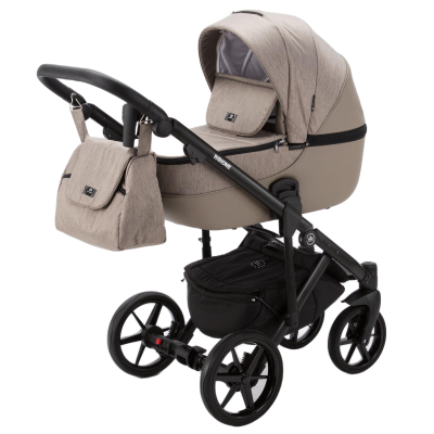 Коляска 2 в 1 Adamex Bibione  PS-61 Tip бежевый