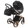 Коляска 2 в 1 Adamex Chantal Polar C8 Pink Gold
