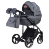 Коляска 2 в 1 Adamex Chantal Polar C5 Graphite