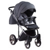 Коляска 2 в 1 Adamex Chantal Polar C5 Graphite