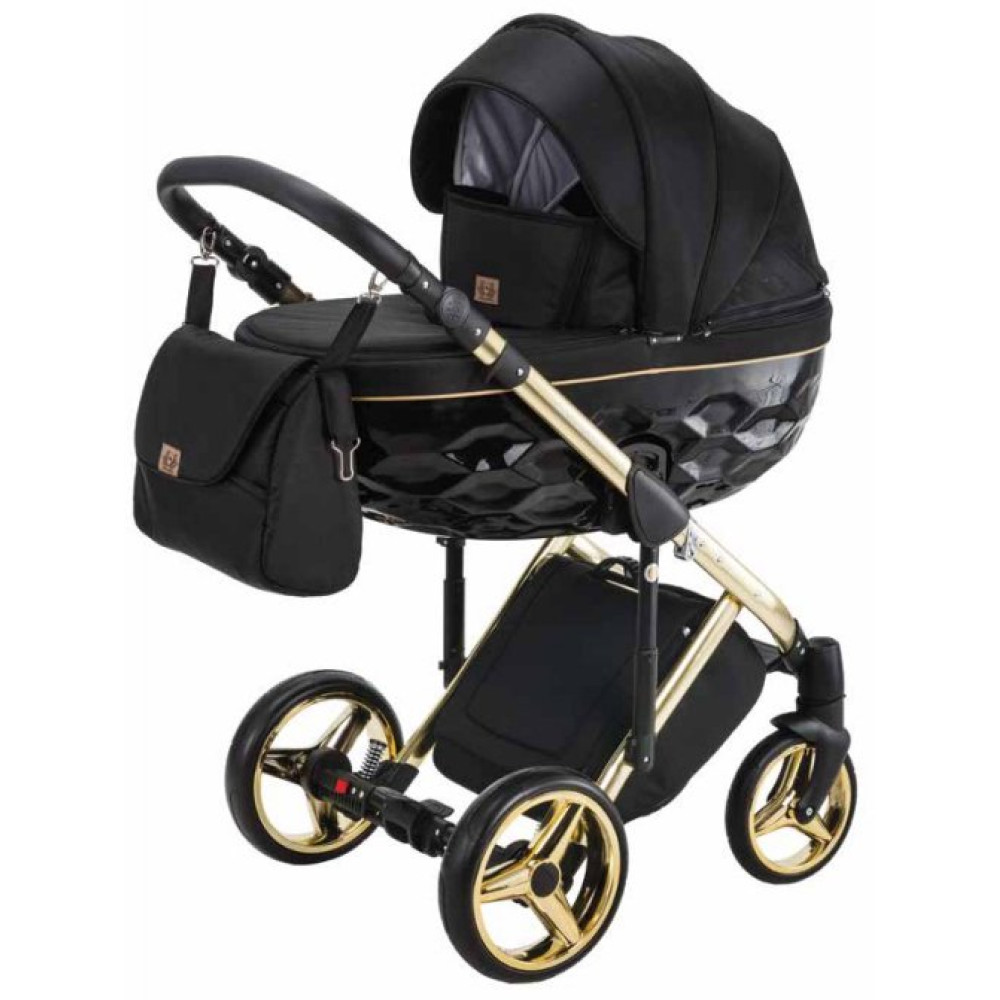 Коляска 2 в 1 Adamex Chantal Polar C1 Gold
