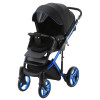 Коляска 2 в 1 Adamex Chantal Polar C10 Blue Chrome