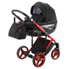 Коляска 2 в 1 Adamex Chantal Polar C9 Red Chrome