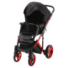 Коляска 2 в 1 Adamex Chantal Polar C9 Red Chrome