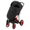 Коляска 2 в 1 Adamex Chantal Polar C9 Red Chrome