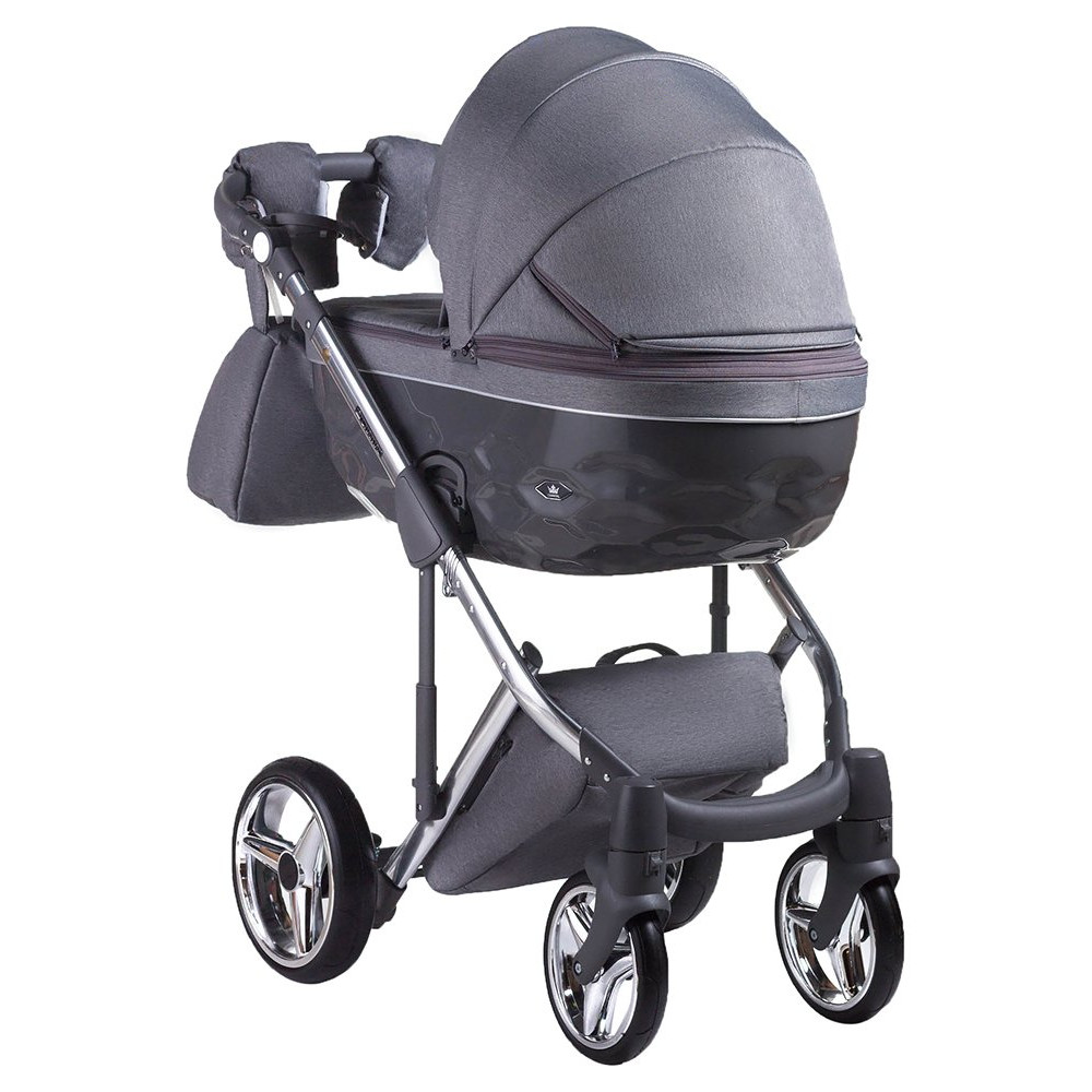 Коляска 2 в 1 Adamex Chantal Polar C4 Chrome