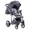 Коляска 2 в 1 Adamex Chantal Polar C4 Chrome