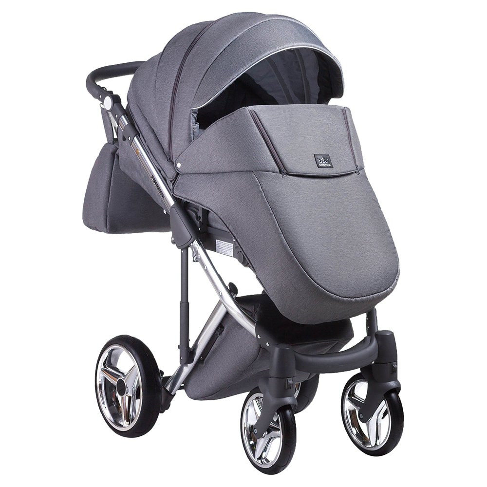 Коляска 2 в 1 Adamex Chantal Polar C4 Chrome