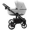 Коляска 2 в 1 Adamex Emilio EM-303 Eco (серая кожа)
