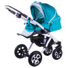 Коляска 2 в 1 Adamex Erika Eco 875S (Адамекс Еріка Еко Шкіра 875S)