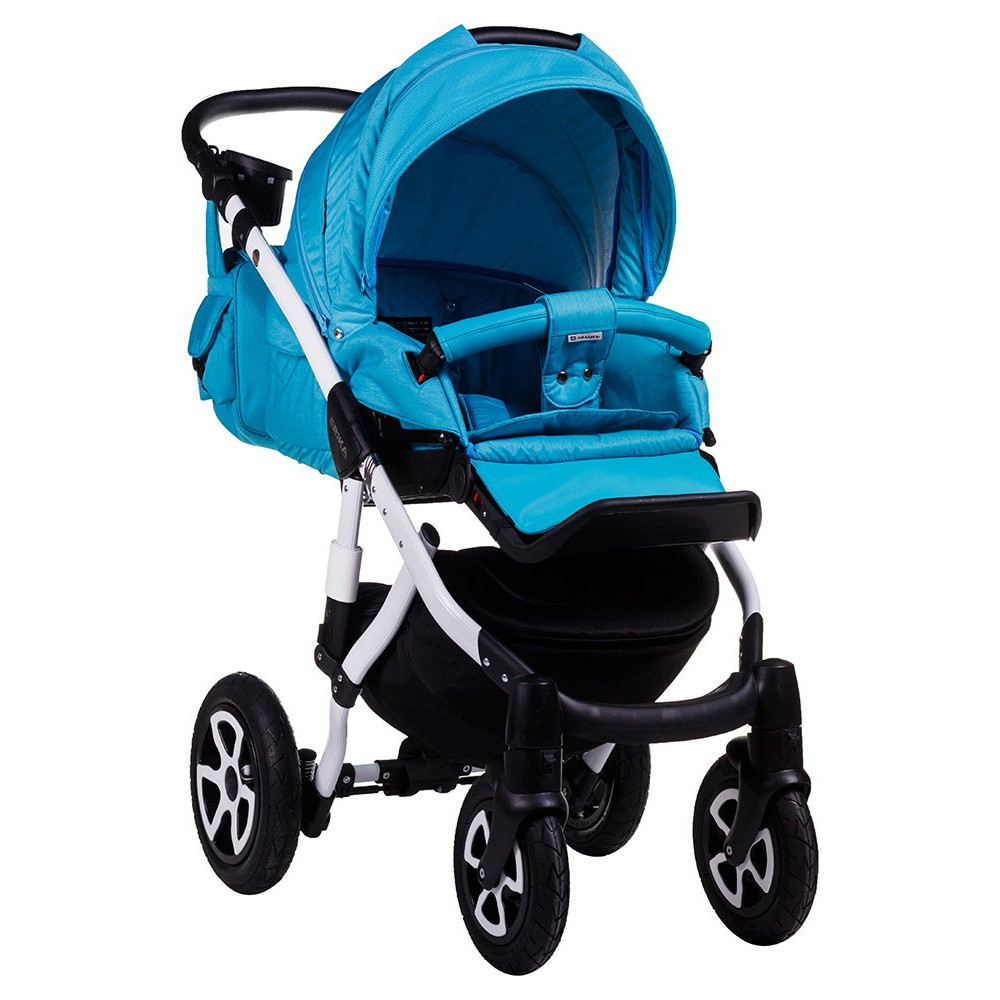 Коляска 2 в 1 Adamex Erika Len 394W (Адамекс Эрика)