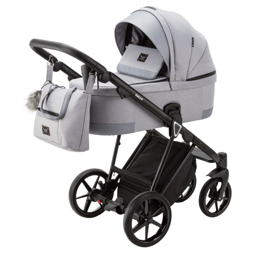 Коляска 2 в 1 Adamex Gallo GA-1 Diamond Grey