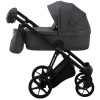 Коляска 2 в 1 Adamex Gallo GA-3 Graphite