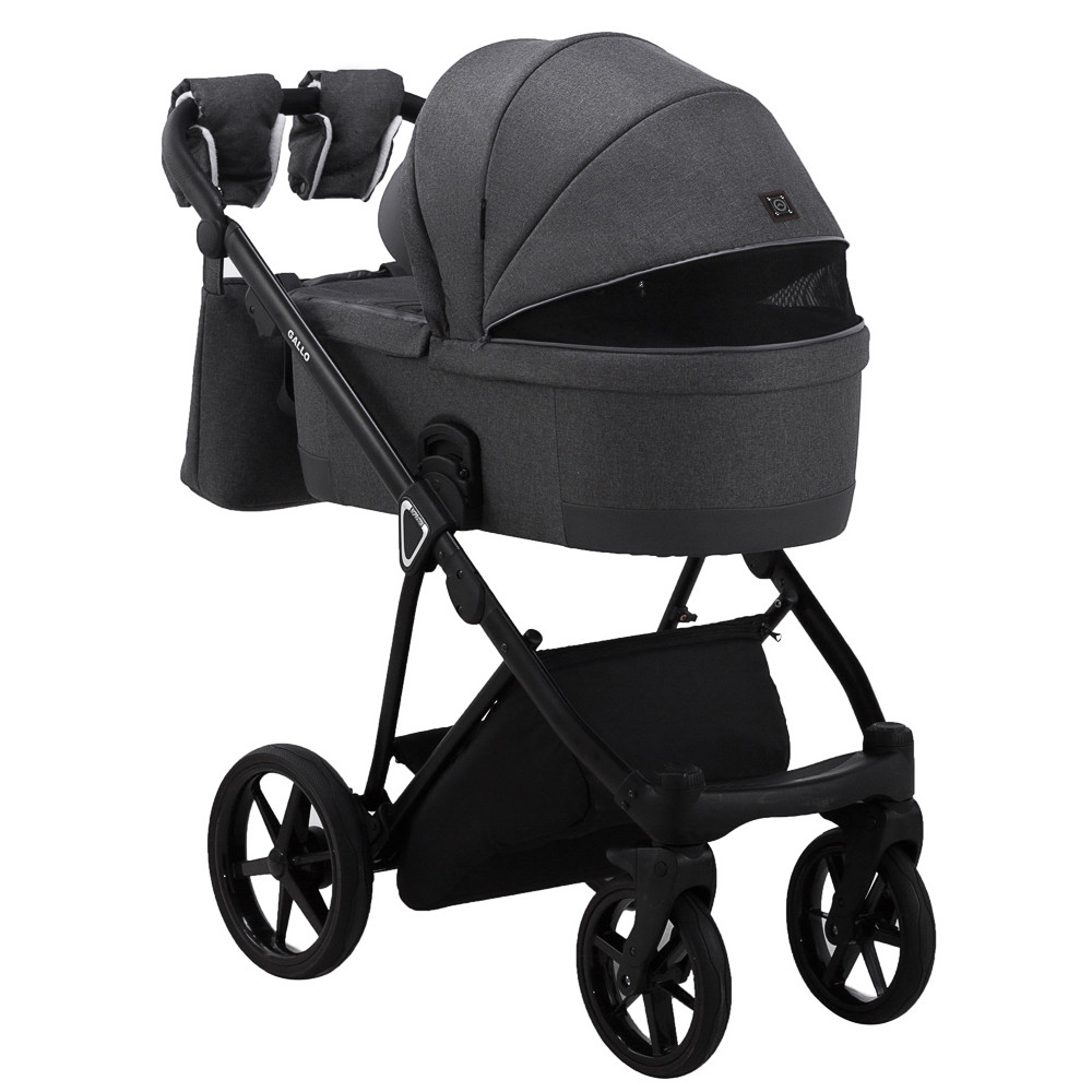 Коляска 2 в 1 Adamex Gallo GA-3 Graphite