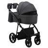 Коляска 2 в 1 Adamex Gallo GA-3 Graphite