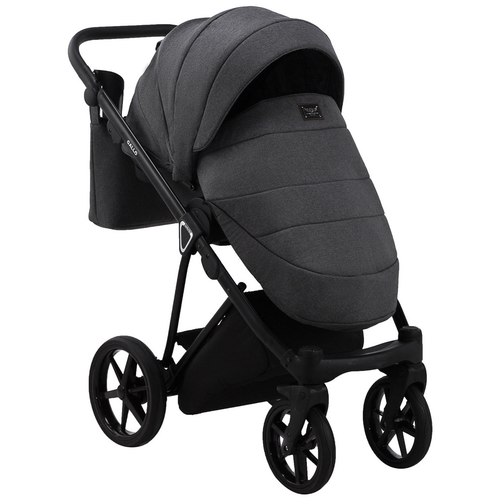 Коляска 2 в 1 Adamex Gallo GA-3 Graphite