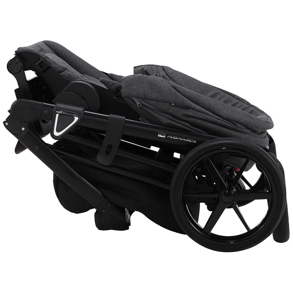 Коляска 2 в 1 Adamex Gallo GA-3 Graphite