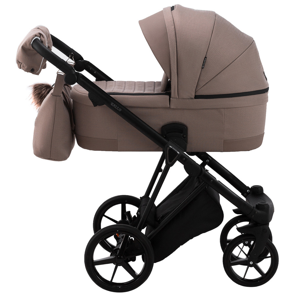 Коляска 2 в 1 Adamex Gallo GA-7 Cappuccino