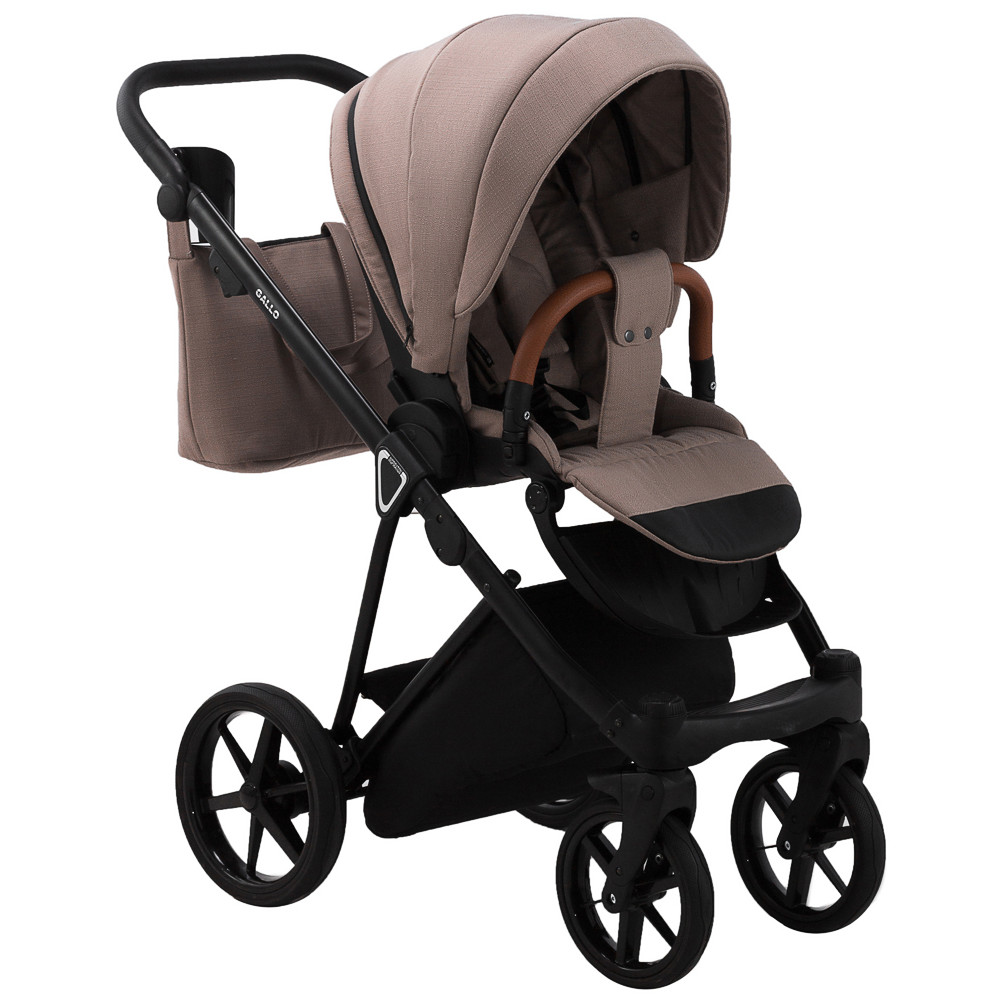 Коляска 2 в 1 Adamex Gallo GA-7 Cappuccino
