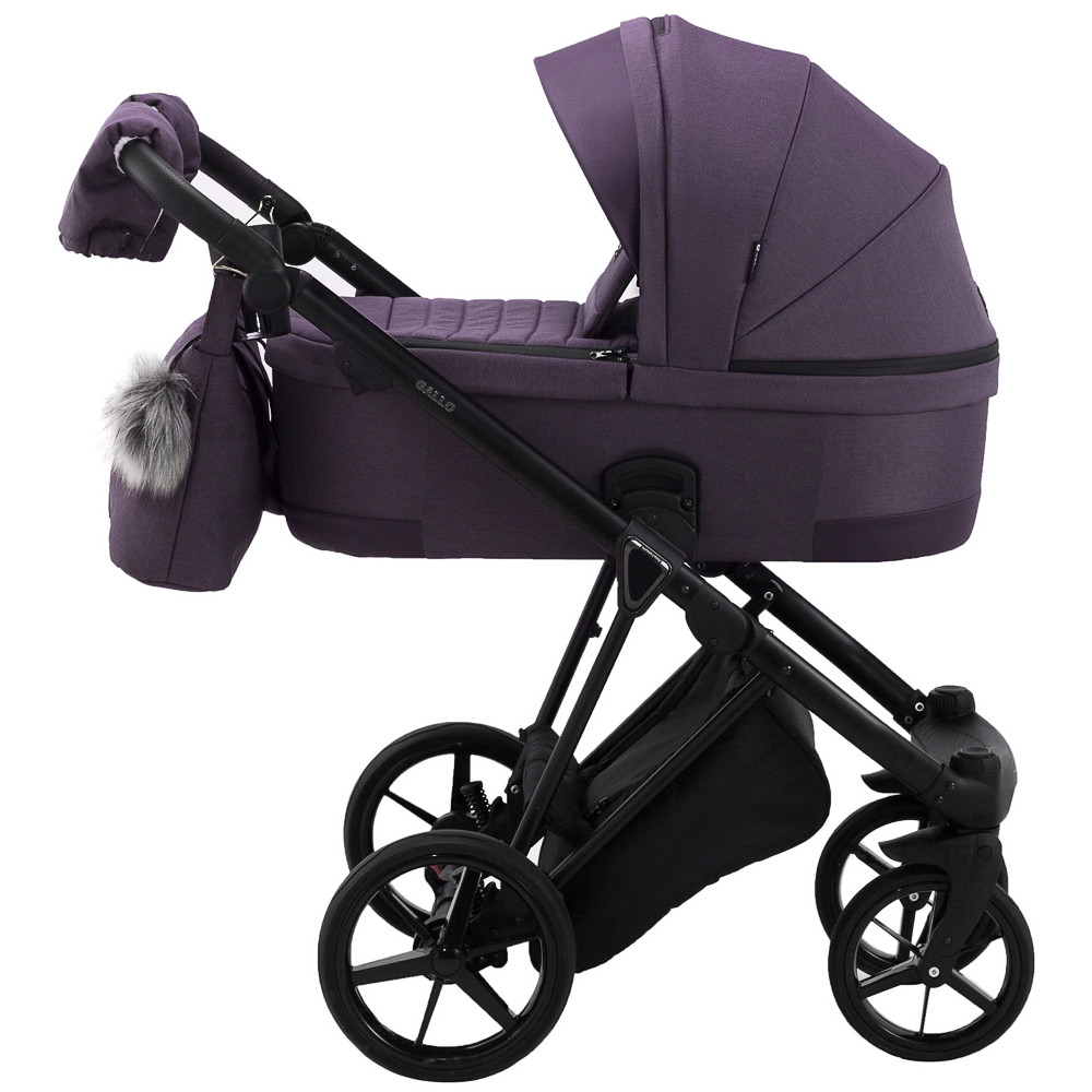 Коляска 2 в 1 Adamex Gallo GA-8 Plum Perfect