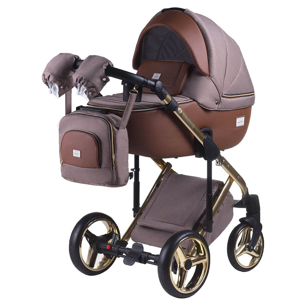 Коляска 2 в 1 Adamex Luciano Y801A Polar Gold