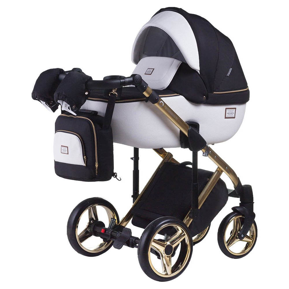 Коляска 2 в 1 Adamex Luciano Y802 Polar Gold