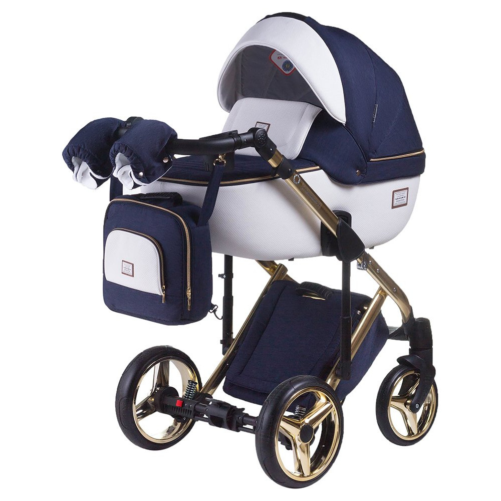 Коляска 2 в 1 Adamex Luciano Y809 Polar Gold
