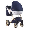 Коляска 2 в 1 Adamex Luciano Y809 Polar Gold