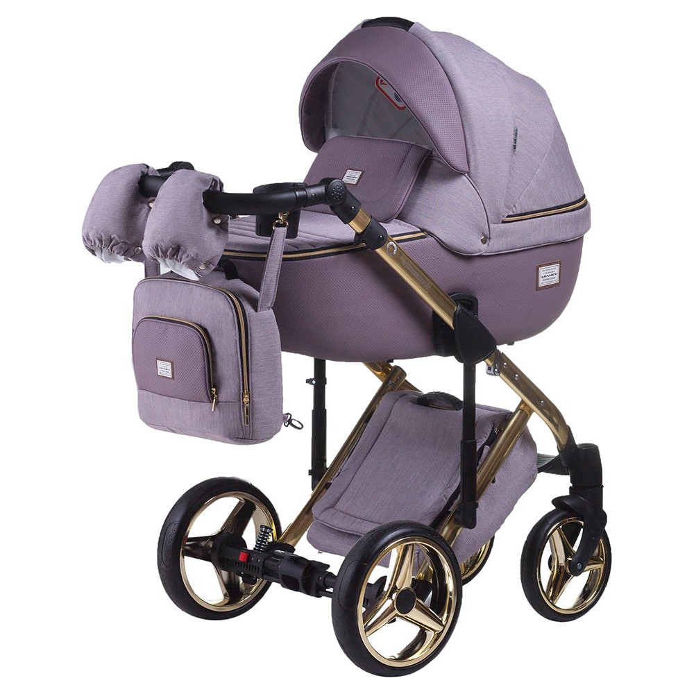 Коляска 2 в 1 Adamex Luciano Y811 Polar Gold