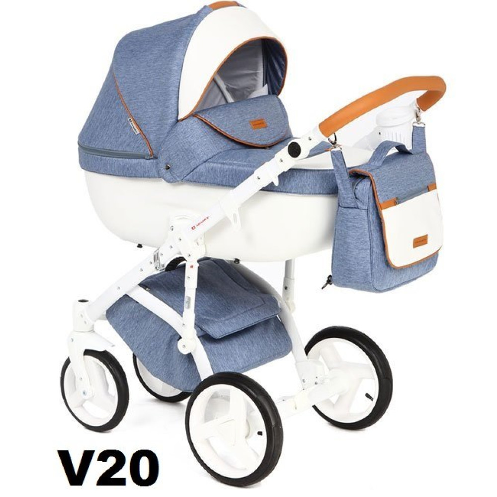 Коляска 2 в 1 Adamex Massimo V20