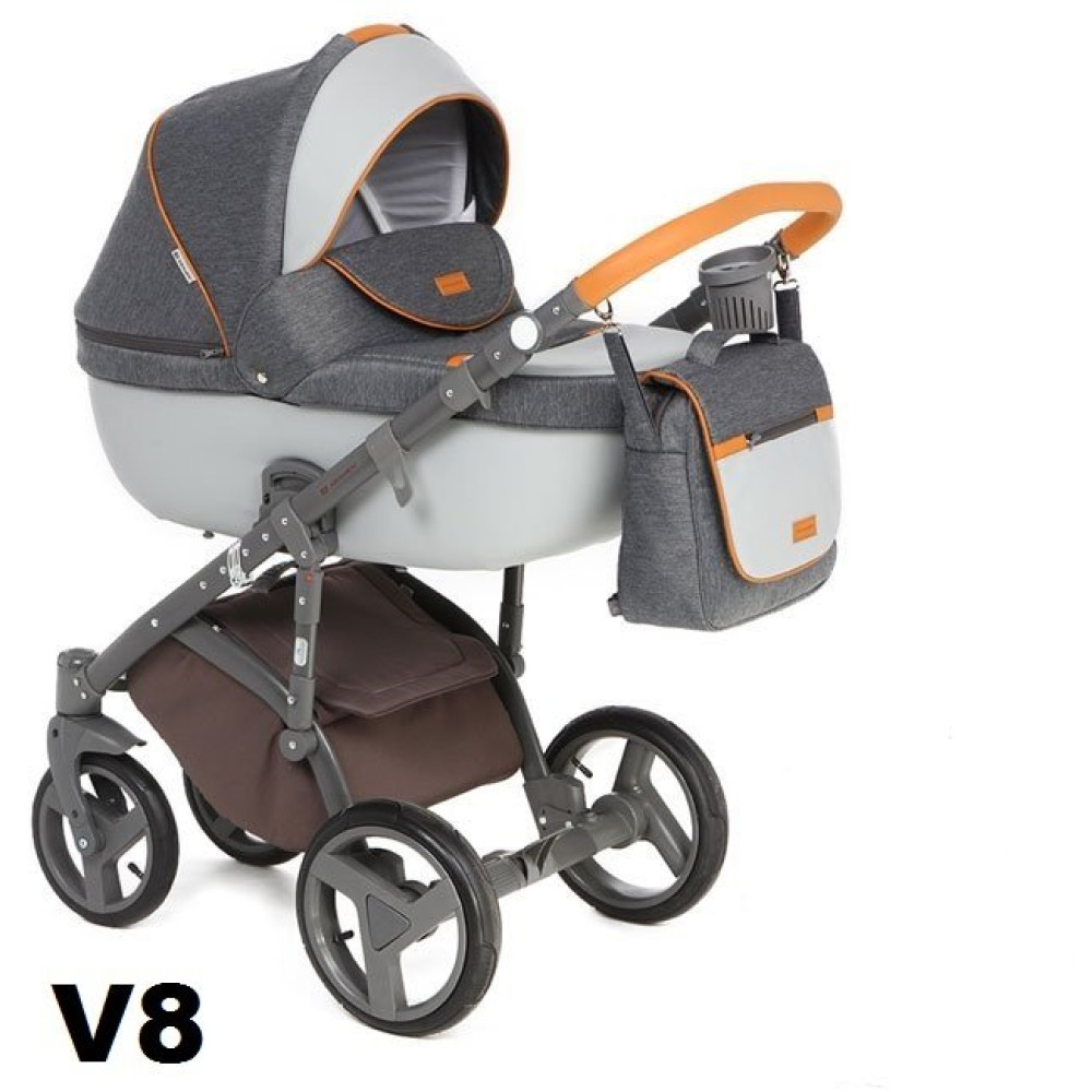 Коляска 2 в 1 Adamex Massimo V8
