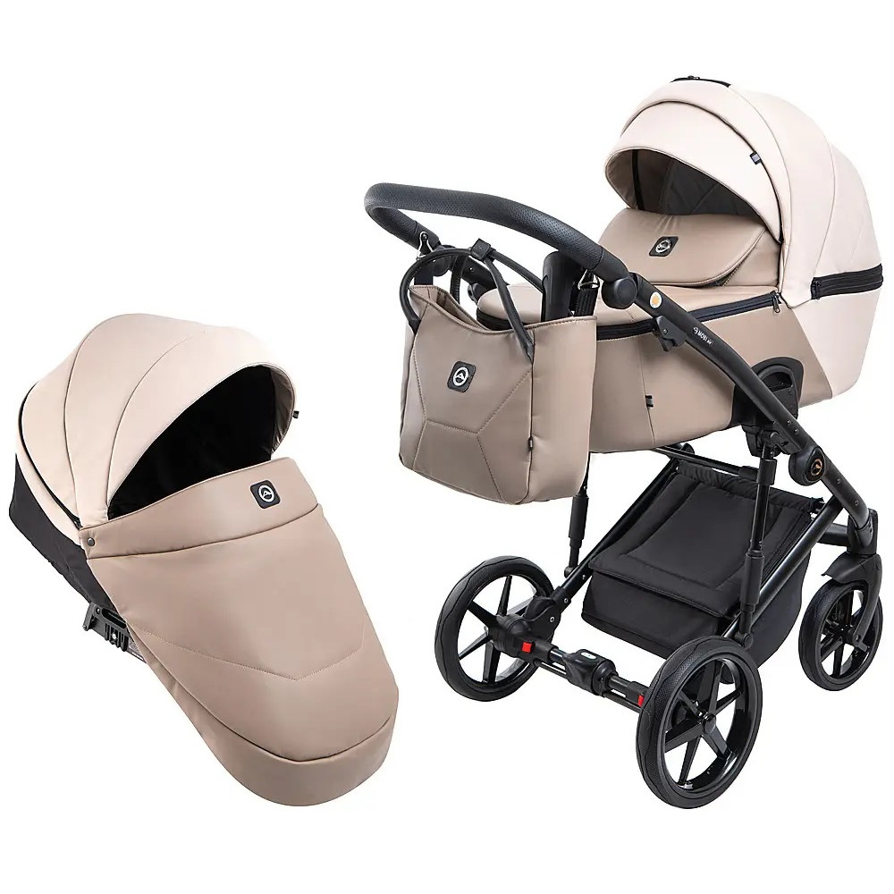 Коляска 2 в 1 Adamex Mobi Air (Thermo) ECO шкіра 100% SD-36 (625970) Коляска 2 в 1 Adamex Mobi Air (Thermo) ECO шкіра 100% SD-36 (625970)