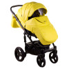 Коляска 2 в 1 Adamex Monte Carbon Deluxe 39S-CZ эко кожа 100% (Адамекс Монте 39S-CZ)