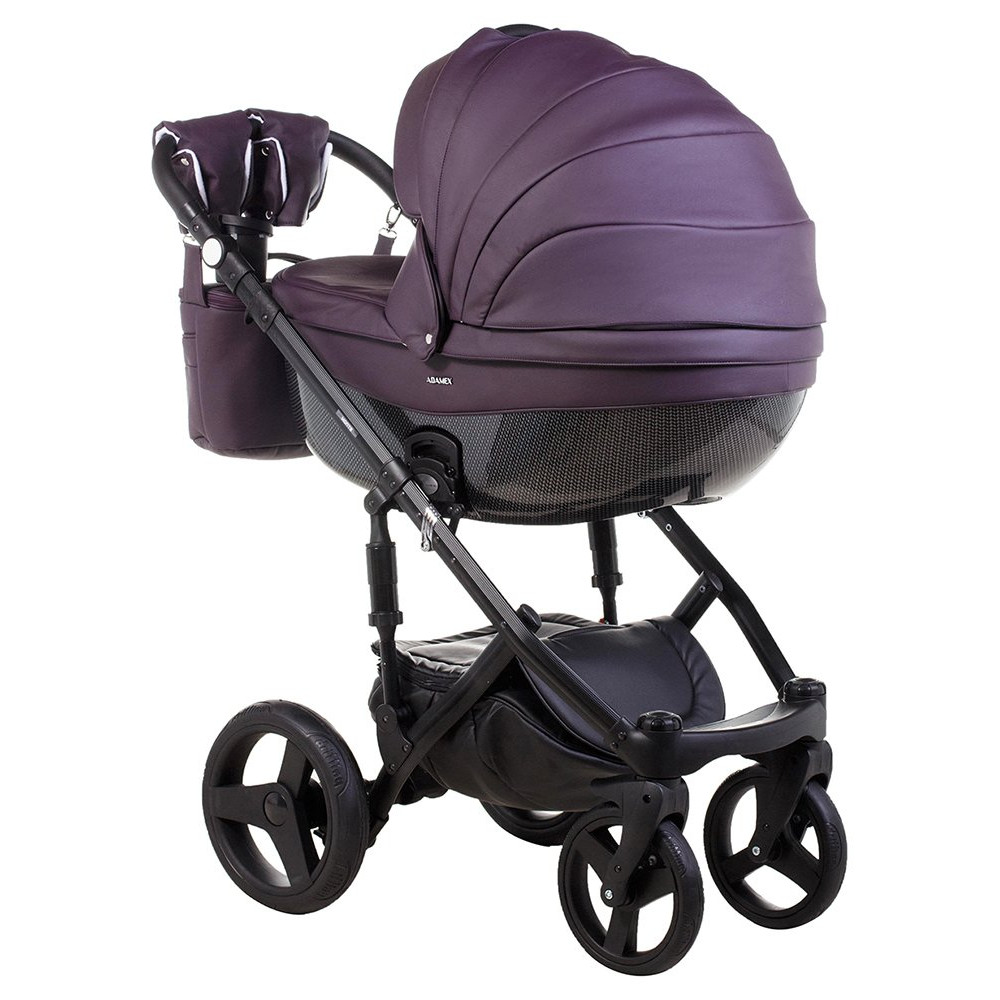Коляска 2 в 1 Adamex Monte Carbon Deluxe 51S-CZ эко кожа 100% (Адамекс Монте 51S-CZ) Коляска 2 в 1 Adamex Monte Carbon Deluxe 51S-CZ эко кожа 100% (Адамекс Монте 51S-CZ)