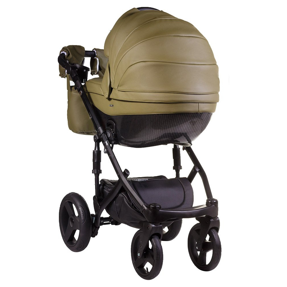 Коляска 2 в 1 Adamex Monte Carbon Deluxe 58S-B эко кожа 100% (Адамекс Монте 58S-B) Коляска 2 в 1 Adamex Monte Carbon Deluxe 58S-B эко кожа 100% (Адамекс Монте 58S-B)