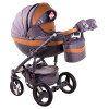 Коляска 2 в 1 Adamex Monte Carbon Deluxe D1 (Адамекс Монте Д1)