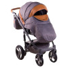 Коляска 2 в 1 Adamex Monte Carbon Deluxe D1 (Адамекс Монте Д1)