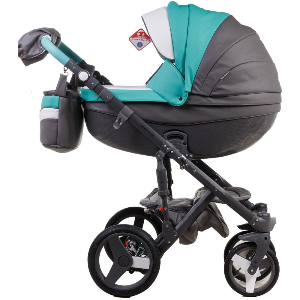 Коляска 2 в 1 Adamex Monte Carbon Deluxe D106 еко шкіра 100% (Адамекс Монте Д106) Коляска 2 в 1 Adamex Monte Carbon Deluxe D106 еко шкіра 100% (Адамекс Монте Д106)