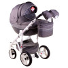 Коляска 2 в 1 Adamex Monte Carbon Deluxe D25 (Адамекс Монте Д25)