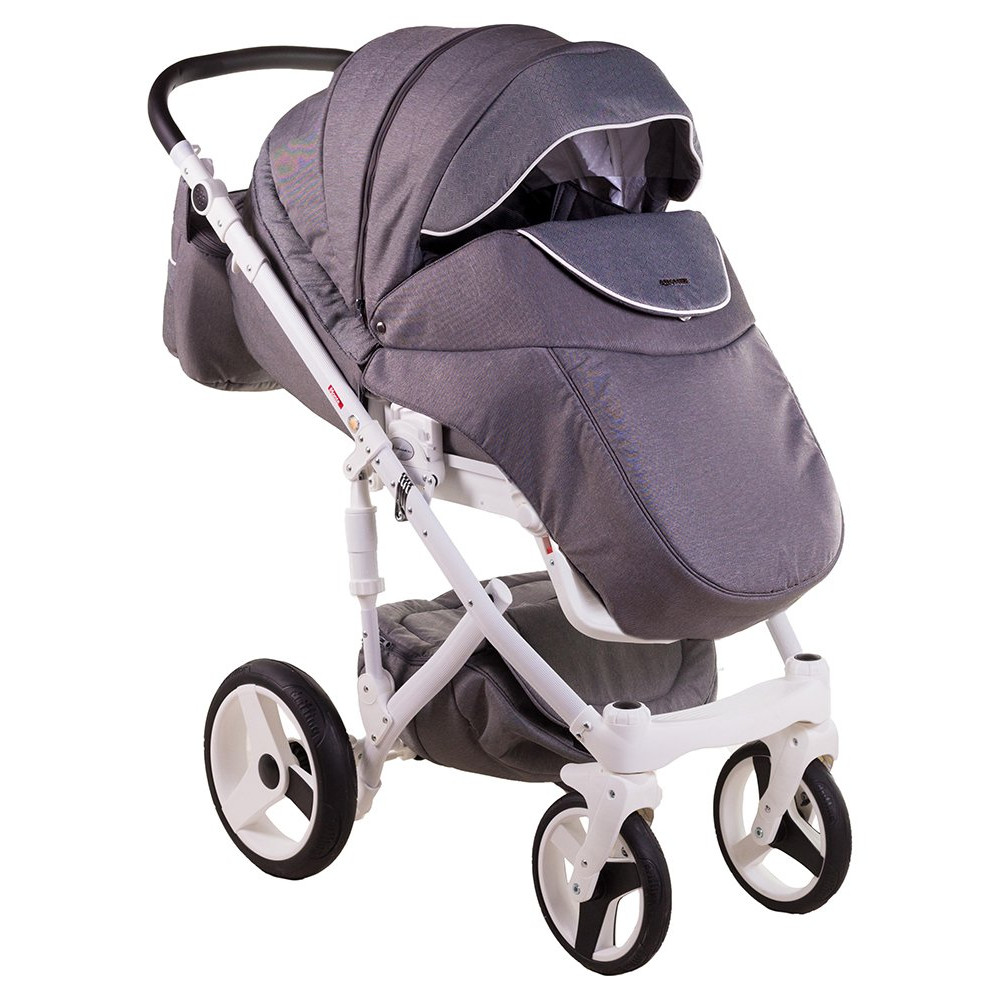 Коляска 2 в 1 Adamex Monte Carbon Deluxe D25 (Адамекс Монте Д25) Коляска 2 в 1 Adamex Monte Carbon Deluxe D25 (Адамекс Монте Д25)