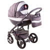 Коляска 2 в 1 Adamex Monte Carbon Deluxe D3 (Адамекс Монте Д3)